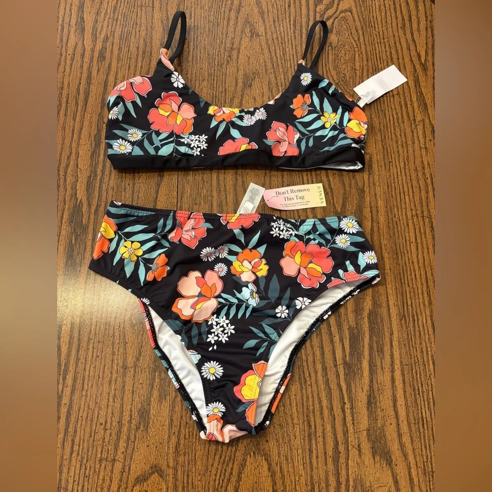 NWT VENUS women’s Tahiti midi bottom and matching top XL - Picture 1 of 12